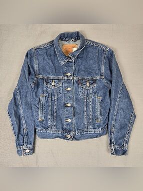 Levi's Blue Denim Trucker Jacket S